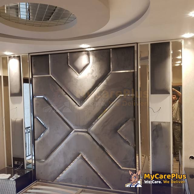 BUILT · Bedroom feature wall