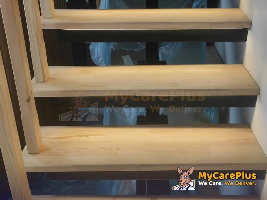 Timber staircase